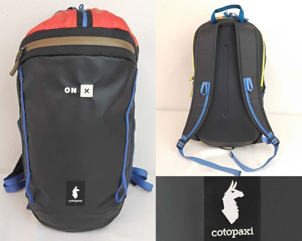 Cotopaxi Moda Backpack 20L Cada Dia Graphite Multicolor OnX Logo #J6149